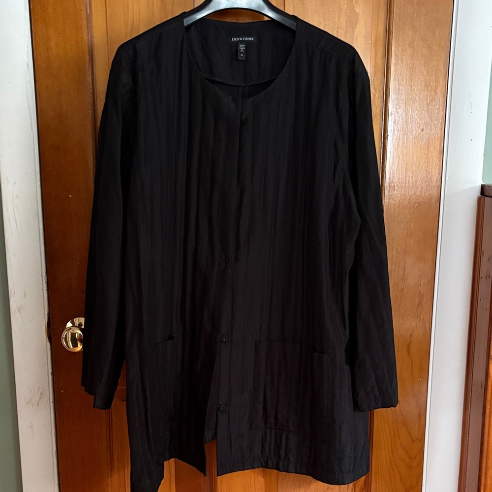 Eileen Fisher Classic Black Jacket